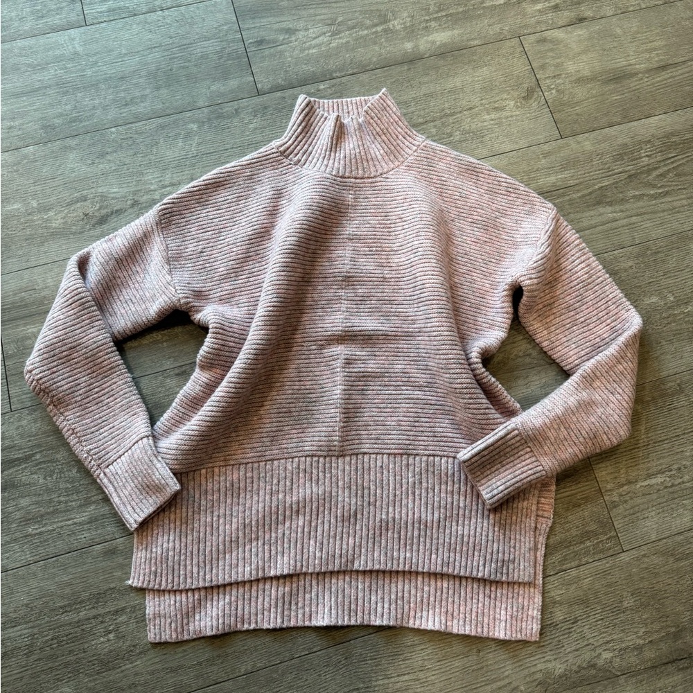 Sweet Romeo Blush Ribbed Knit Top - Picture 3 of 16